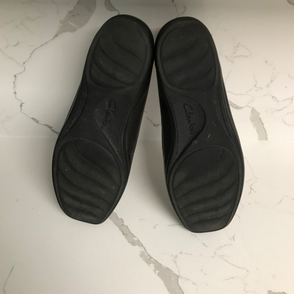 Clarks Soft Cushion Loafers Dark Brown US 6.5 - Picture 7 of 9